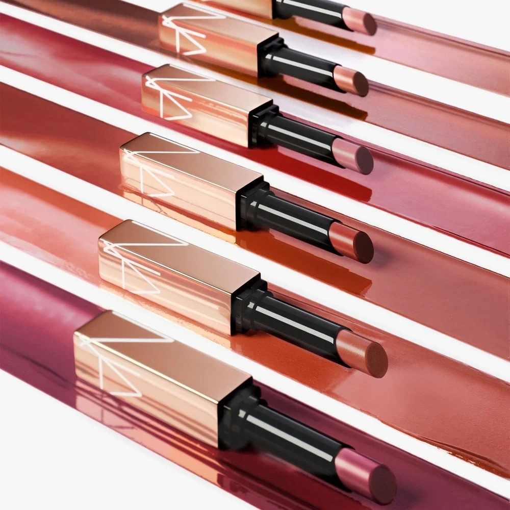 🎀 NARS Afterglow Sensual Shine Lipstick – Show Off (225) ✨